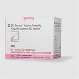 BD Nokor Admix Needle, 18 G x 1" Thin Wall Non-Coring Needle, 100/box, 10 box/case. MPN: 305215 - Image 2