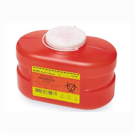 BD Sharps Collector, 3.3 Qt, Small, Red, 24/case. MPN: 305488