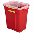 BD Sharps Collector, 9 Gal, Slide Top, Red, 8/case. MPN: 305616