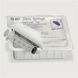 BD Syringe, 20mL w/ luer-Lok tip, Sterile Convenience Pak Tray, Latex Free (LF). MPN: 305617
