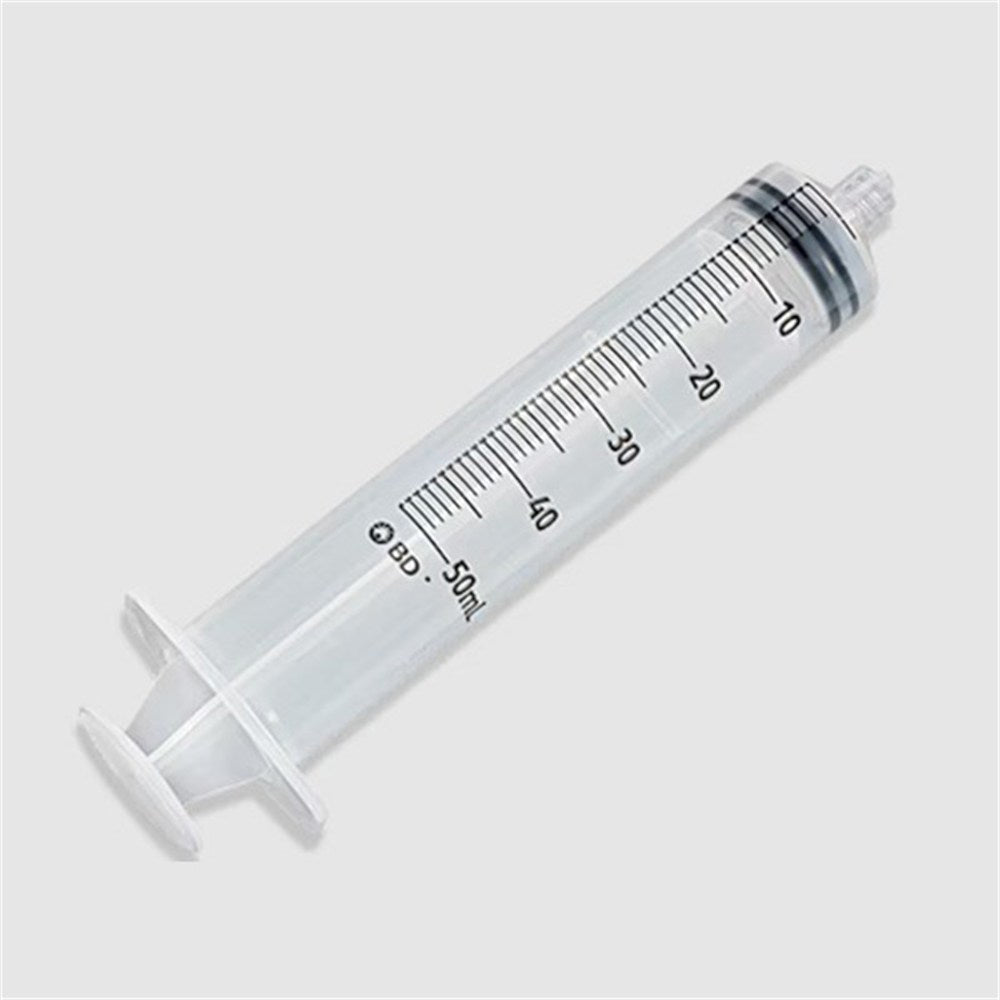 BD Syringe Only, 50 mL Luer-Lok Tip, 40/box, 4 box/case. MPN: 309653
