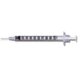 BD Insulin Syringe, 1mL, Permanent Needle, 28G x -1/2", Blister Pkg, U-100 Micro-Fine IV, 100/box, 5 box/case. MPN: 329420