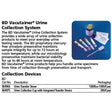 BD VACUTAINER Sterile Screw-Cap Urine Collection Cup w/ integrated transfer device, 200/case. MPN: 364975