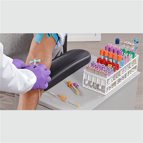 BD VACUTAINER Glass Tube w/ 16 x 100mm x 10.0mL, Gray, 100/box, 10 box/case. MPN: 367001