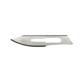 Aspen Bard-Parker Rib-Back Carbon Steel Blade, Sterile, Size 23, 50/box, 3 box/case. MPN: 371123
