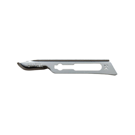 Aspen Bard-Parker Safetylock Blades- Sterile Rib-Back Carbon Steel Blades, Size 15, 50/box, 3 box/case. MPN: 371153