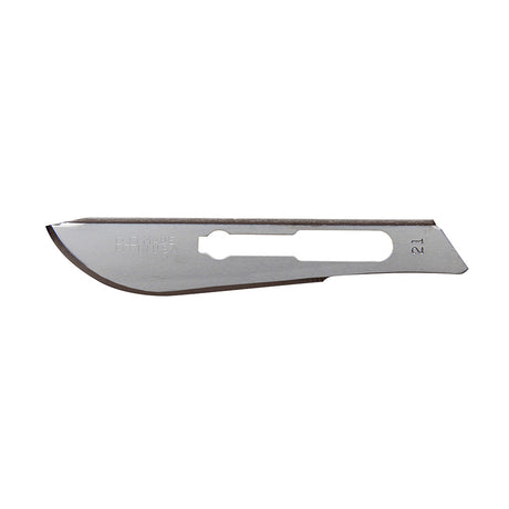 Aspen Bard-Parker Safetylock Blades- Sterile Rib-Back Carbon Steel Blades, Size 21, 50/box, 3 box/case. MPN: 371155