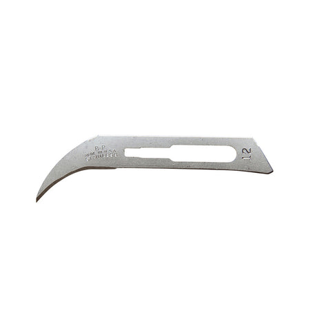 Aspen Bard-Parker Stainless Steel Blade, Sterile, Size 12, 50/box, 3 box/case. MPN: 371212