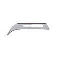 Aspen Bard-Parker Rib-Back Carbon Steel Blade, Non-Sterile, Size 12, 6/strip, 25 strips/case. MPN: 371312