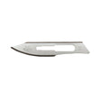 Aspen Bard-Parker Rib-Back Carbon Steel Blade, Non-Sterile, Size 23, 6/strip, 25 strips/case. MPN: 371323