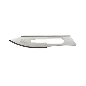 Aspen Bard-Parker Rib-Back Carbon Steel Blade, Non-Sterile, Size 23, 6/strip, 25 strips/case. MPN: 371323