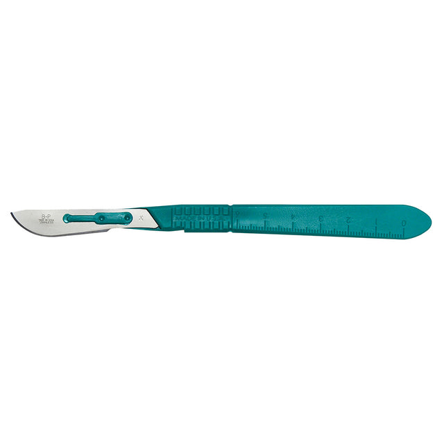 Aspen Bard-Parker Disposable Scalpel, Size 21, Sterile, 10/box, 10 box/case. MPN: 371621
