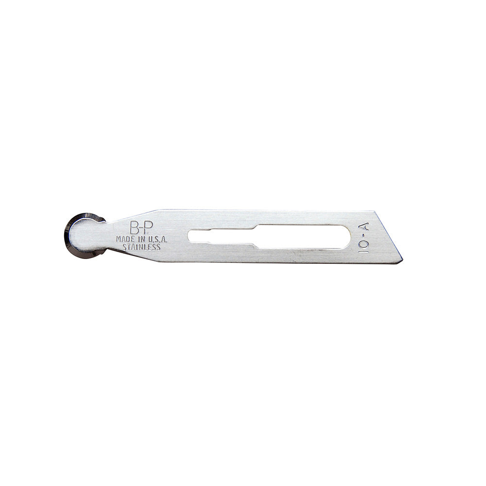 Aspen Bard-Parker Special Surgeon's Blade, Size 10A, Plastic Surgery & Eye Surgery Blade, 50/box, 3 box/case. MPN: 371700
