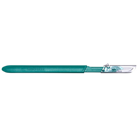 Aspen Bard-Parker Protected Disposable Scalpels, Size 10, Long Handle, Sterile, 10/box, 10 box/case. MPN: 372710