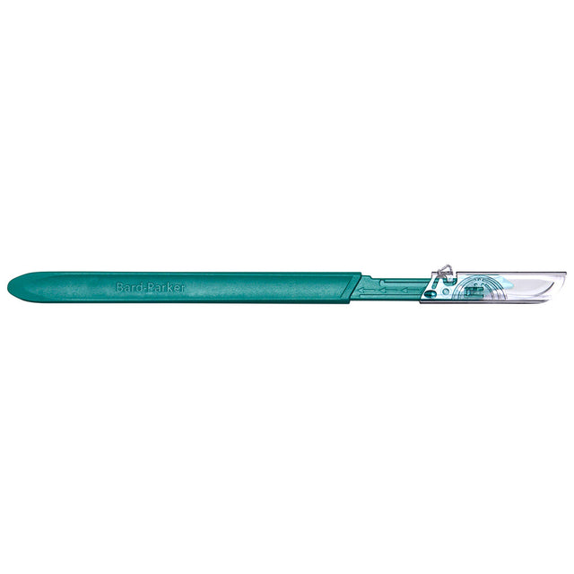 Aspen Bard-Parker Protected Disposable Scalpels, Size 10, Long Handle, Sterile, 10/box, 10 box/case. MPN: 372710
