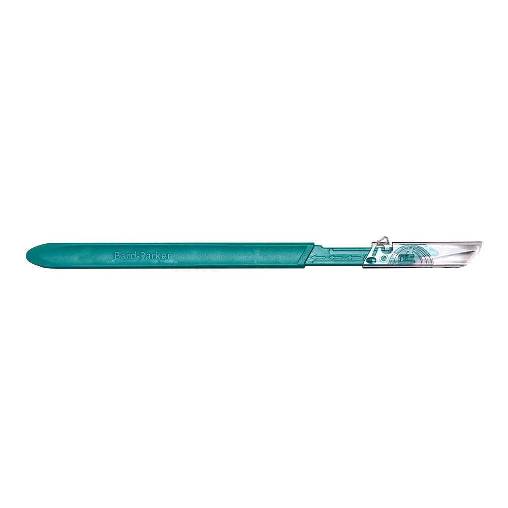 Aspen Bard-Parker Protected Disposable Scalpels, Size 11, Long Handle, Sterile, 10/box, 10 box/case. MPN: 372711