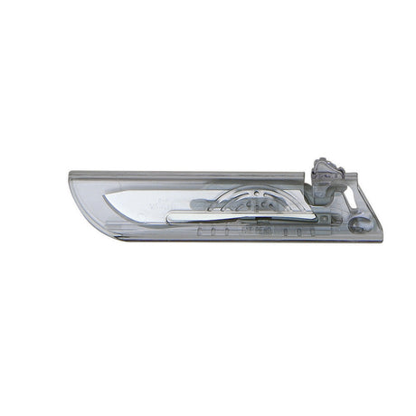 Aspen Bard-Parker Protected Blade System, Size 10, Sterile, 50/box, 3 box/case. MPN: 373910