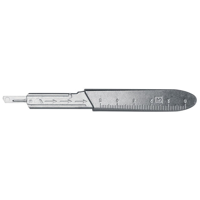 Aspen Bard-Parker Protected Blade System, Size 3, Metal Handle, 5/case. MPN: 374030