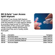 BD Q-Syte Luer Access Site with 6" standard bore extension set, 20/box, 8 box/case. MPN: 385101