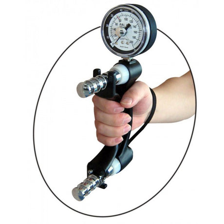 B&L Hydraulic Hand Dynamometer, 0-200 lbs. MPN: BL5001