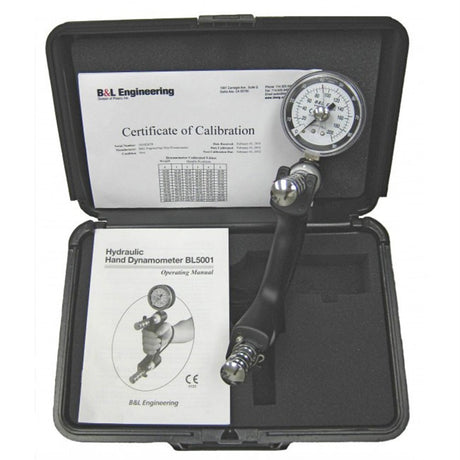 B&L Hydraulic Hand Dynamometer, 0-200 lbs. MPN: BL5001 - Image 2