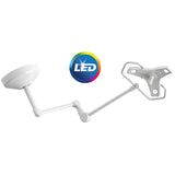 Burton Outpatient LED Procedure Light with Single Ceiling Mount. MPN: OPLEDSC