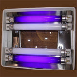 Burton Ultraviolet (Woods) Exam LighT- 2 UV Bulbs -2 White Bulbs- 3X magnifier. MPN: UV503 - Image 2