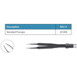 Wet-Field Bipolar Forceps, Standard, Reusable. MPN: 221204