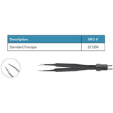 Wet-Field Bipolar Forceps, Standard, Reusable. MPN: 221204