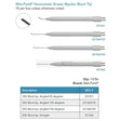 Wet-Field Hemostatic Eraser, Bipolar, 20G Blunt Tip, 135° Angled. MPN: 221260135
