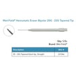 Wet-Field Hemostatic Eraser, Bipolar, 20-23G Tapered Blunt Tip, Straight. MPN: 221266