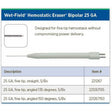 Wet-Field Hemostatic Eraser, Bipolar, 25G Fine Tip, 135° Angled. MPN: 221267135