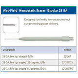 Wet-Field Hemostatic Eraser, Bipolar, 25G Fine Tip, 135° Angled. MPN: 221267135