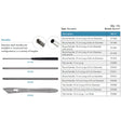 Beaver Round Knurled Blade Handle, 10 cm x 0.66 cm. MPN: 371410