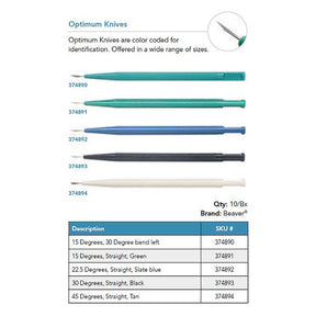 Beaver Optimum Knife, 45°, Straight. MPN: 374894