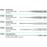 Beaver Needle Blade, 1.5 mm Cutting Edge. MPN: 375940