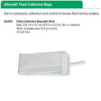 Ultracell Eye Drain, 80 cc Fluid Collection Bag with Wick, 20/box. MPN: 40430