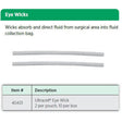 Ultracell PVA Eye Drainage Wick, 4 x 170 mm, 20/box. MPN: 40431