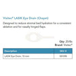 Visitec LASIK Eye Drain (Chayet), 10 mm, 20/box. MPN: 581098