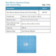 Visitec Visidrape Half Body Aperture Drape, Non-Woven, 500 ml Bag, 140 x 127 cm. MPN: 581155