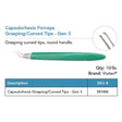 Visitec Micro Capsulorhexis Forceps, Gen 3, Curved Grasping Tips. MPN: 581486
