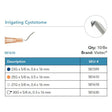 Visitec Irrigating Cystotome, 25G x ⅝ in (0.5 x 16 mm), Formed. MPN: 581610