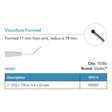 Visitec Viscoflow Formed Cannula, 27G x ⅞ in (0.4 x 22 mm). MPN: 585007