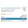 Visitec Tapered Hydrodelineator (Blumenthal), 25G x ⅞ in (0.5 x 22 mm), 45° Angled. MPN: 585107