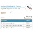 Visitec Nucleus Hydrodissector (Pearce), 27G x ⅞ in (0.4 x 22 mm), Straight. MPN: 585274