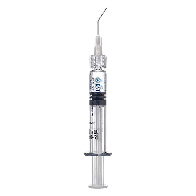 NuVisc Cohesive OVD, 1.2% Sodium Hyaluronate, 0.8 ml with 27G Cannula. MPN: 585305