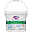 CLOROX Healthcare Hydrogen Peroxide Cleaner Disinfectant Wipes Bucket, 12"x11". MPN: 30826