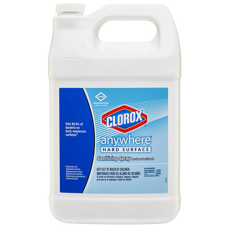 CLOROX Total 360 Anywhere Hard Surface Sanitizing Spray for Total 360 Sprayer, 128 oz. MPN: 31651