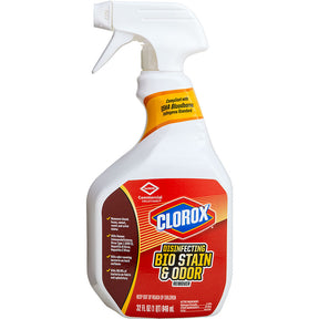 CLOROX Disinfecting Bio Stain & Odor Remover, Trigger spray, 32 oz. MPN: 31903