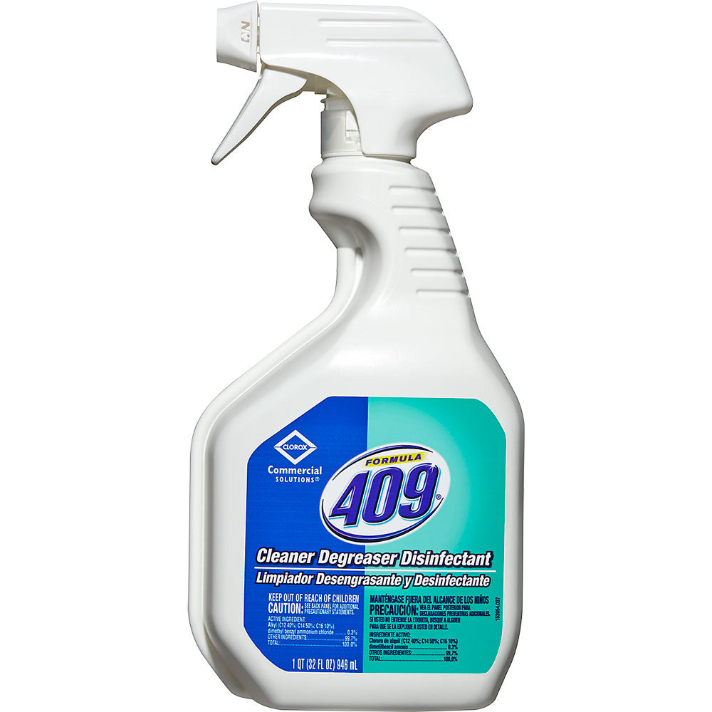 CLOROX Formula 409 Cleaner Degreaser Disinfectant, Trigger Spray, 32 oz. MPN: 35306